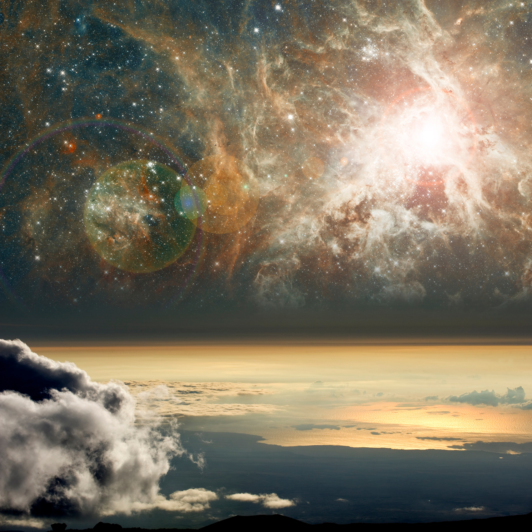 The connection between heaven and Earth.